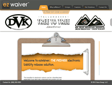 Tablet Screenshot of ezwaiver.com